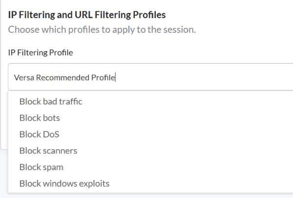 URL Filtering Integration