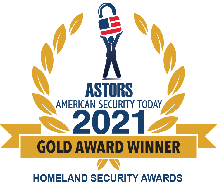 Gold 2021 'ASTORS' Homeland Security Award