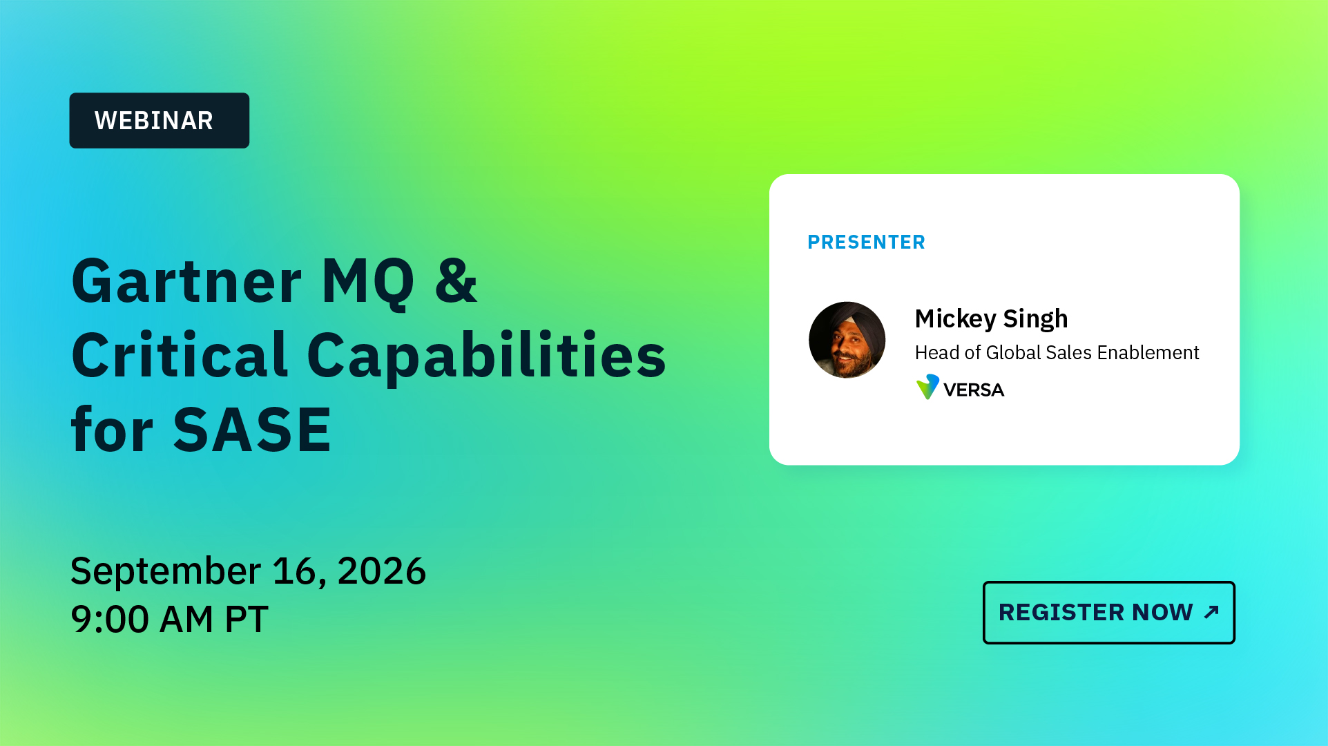 seminario web de Gartner sobre el Cuadrante Mágico sase