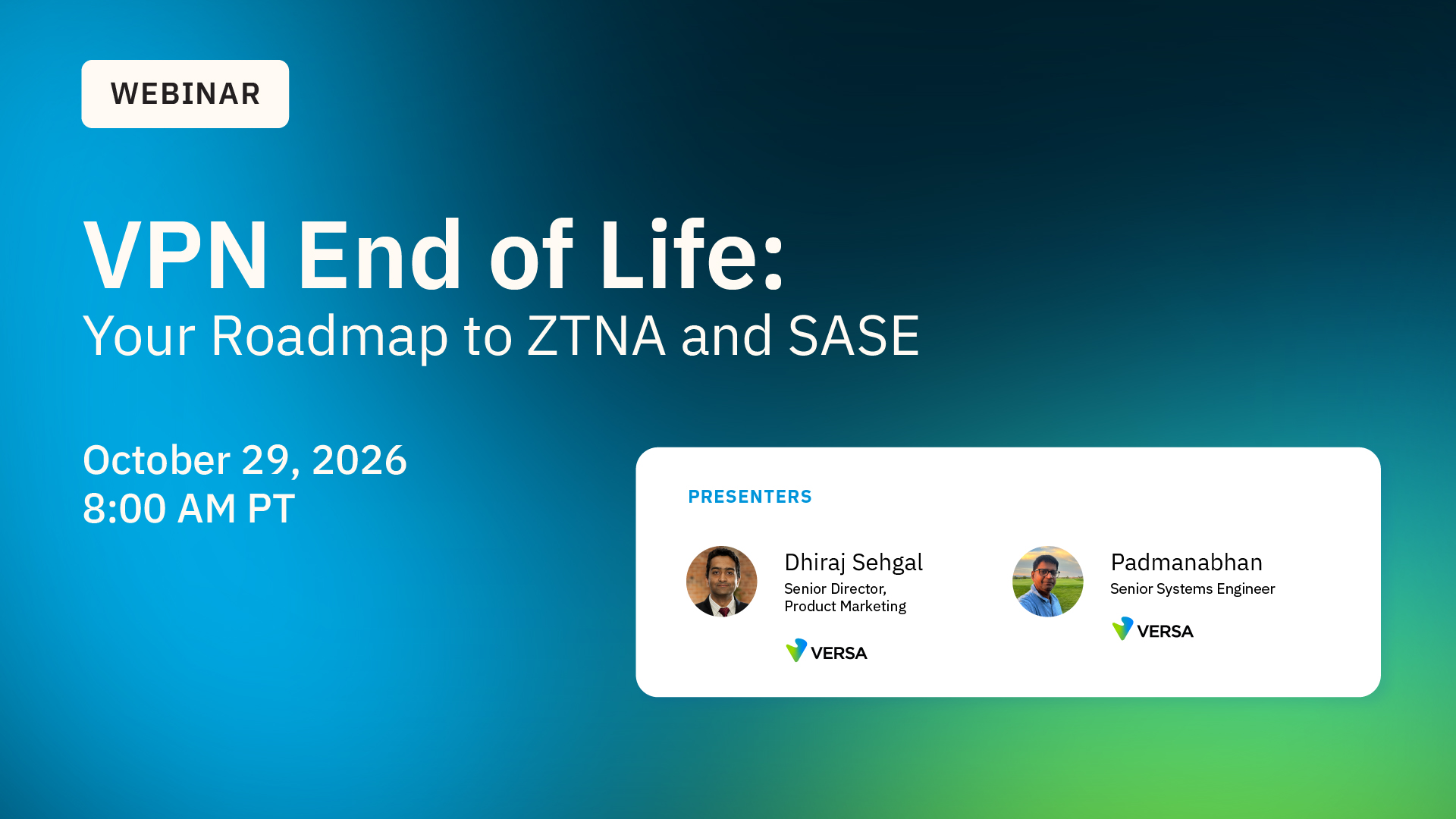 Webinar – Ende der VPN-Unterstützung: Ihr Fahrplan für ZTNA und SASE 